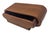 Offered is a mid 20th Century, circa. 1970s handcrafted Teak wood jewelry or trinket box that has a single felt-lined...