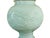 Chinoiserie Porcelain Celadon Glaze Lidded Ginger Jar 19.5" H . For Sale - Image 4 of 12
