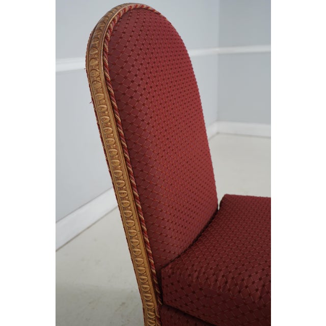 Pair Gold Giltwood Ornate Carved Frame Bergere Chairs For Sale In Philadelphia - Image 6 of 18