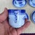 Blue A Set of 4 Copeland Spode Fitzhugh Blue Demitasse Cups and Saucers, Circa 1960’s For Sale - Image 8 of 12