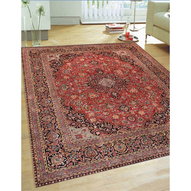 Meet Pasargad Home Azerbaijan Collection. This gorgeous decorative area rug brings you a sophisticated look with a modern...