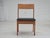 Wood Vintage Danish Church Chairs in Leather and Oak, 1960s, Set of 3 For Sale - Image 7 of 18
