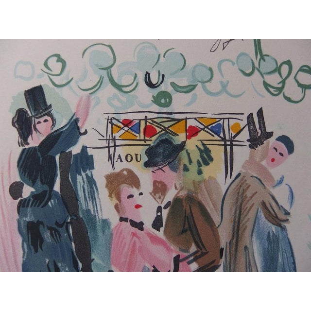 Raoul DUFY (1877-1953) Homage to Renoir Color lithograph Signed in the plate On Vellum 24 x 30 cm (c. 9 x 12 inches)...