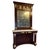 Italian Empire Mahogany and Parcel Gilt Console with Mirror and Carrara Marble Top For Sale - Image 18 of 18