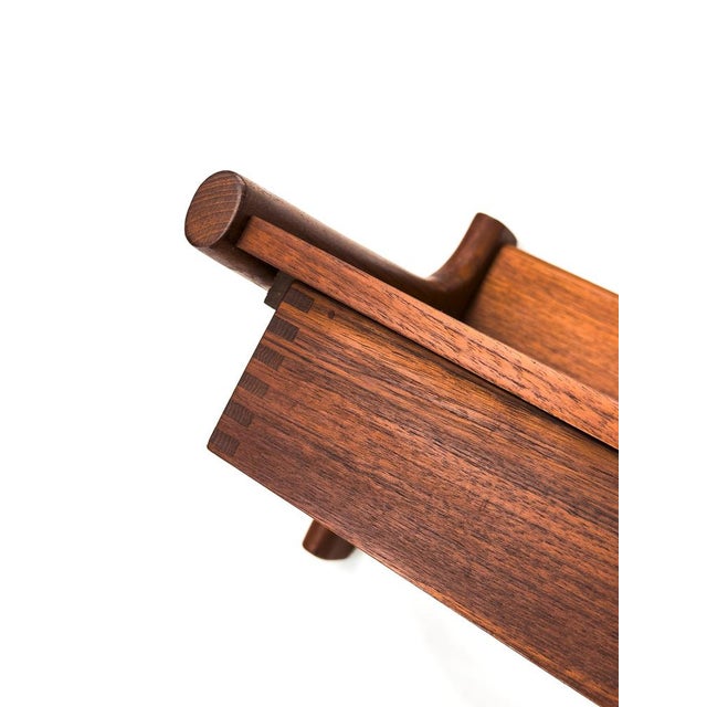 Teak Wall Console attributed to Børge Mogensen, 1960s For Sale - Image 10 of 13