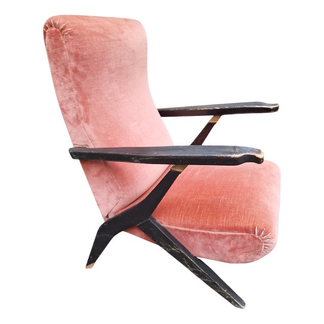 Reclining Armchair by Antonio Gorgone, 1950s For Sale