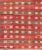 Turkish Colorful Red and Brown Striped Turkish Kilim Rug With Geometric Shapes For Sale - Image 3 of 13