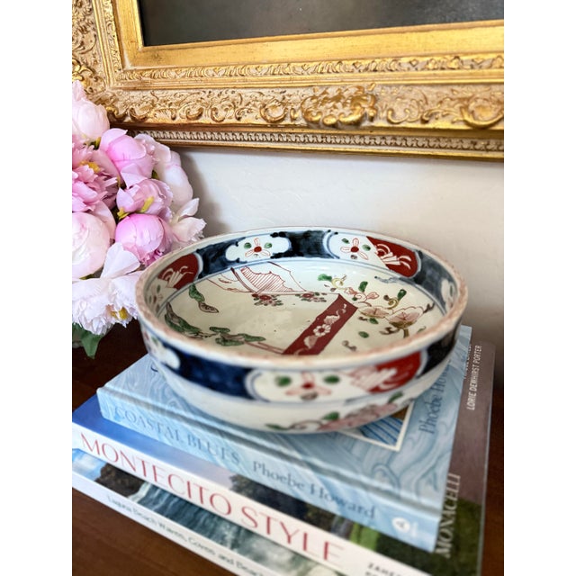 Early 20th Century Antique Imari Bowl For Sale - Image 5 of 6
