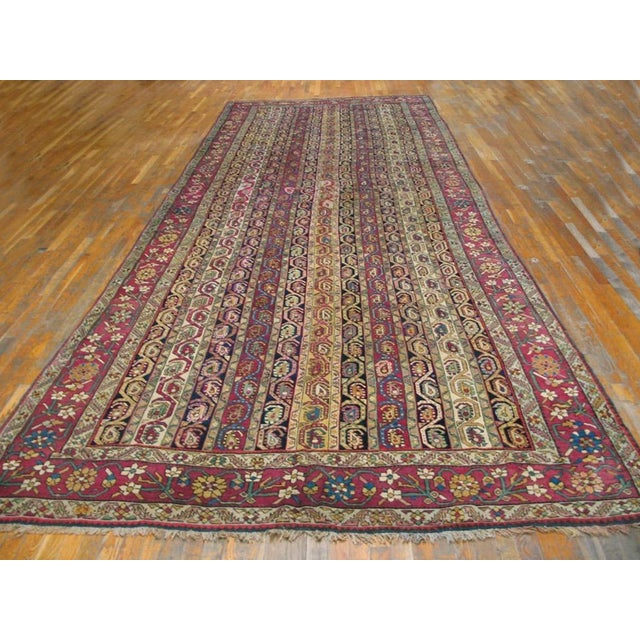 A 19th Century Caucasian Karabagh Gallery Carpet ( 7'2" x 18'1" - 218 x 551 )