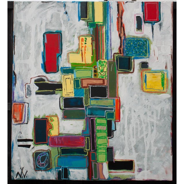 Early 21st Century Natalia Vypritskaia, Vertical, Acrylic For Sale - Image 5 of 5