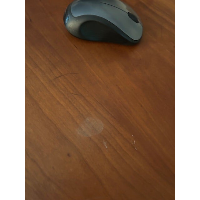 Highland 75 Collection Danish Modern Solid Wood Desk and File Cabinets - Set of 3 For Sale - Image 10 of 12