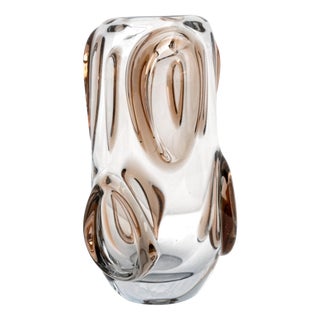 Artistic Murano Glass Vase, 1950 For Sale