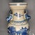 Blue and White Porcelain Vases With Landscape Motif - Set of 2 For Sale - Image 9 of 10