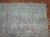 Powder Blue Abstract Vintage Turkish Tulu Mid-20th Century Shag Rug - 4'11" x 7' For Sale - Image 9 of 18