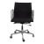 Black and Chrome Ea-117 Office Chair by Charles Eames for Vitra, 1990s For Sale