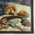 Mid 20th Century Nandor Vagh Weinmann Original Still Life Oil Painting - Fish, Fruit, and Blue Jug For Sale - Image 5 of 14