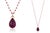 Beyond' Rubelite P/S Carved Pendant In 18K Yellow Gold. Stone Size- 26x16.5 mm. Approximate Stone Weight- Rubelite- 33.66...