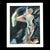 This vintage abstract figurative painting presents a lively study of the human form through expressive oil brushwork on...
