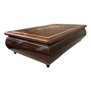 Beautiful Large Jewelry Music Box, Made in Italy For Sale