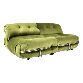 Soriana Sofa by Afra & Tobia Scarpa for Cassina, 1970s For Sale