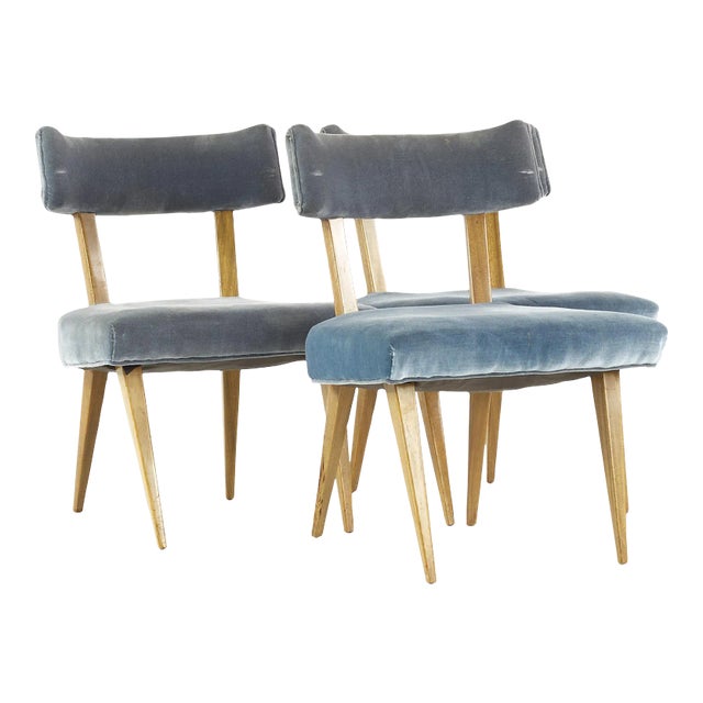 Robsjohn Style Mid Century Dining Chairs - Set of 3 For Sale