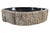 This exceptional petrified wood wash basin is a unique natural object formed over millions of years and handcrafted in...