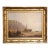 Mid-19th Century English Coastal Fishing Scene Oil Painting in Giltwood Frame For Sale