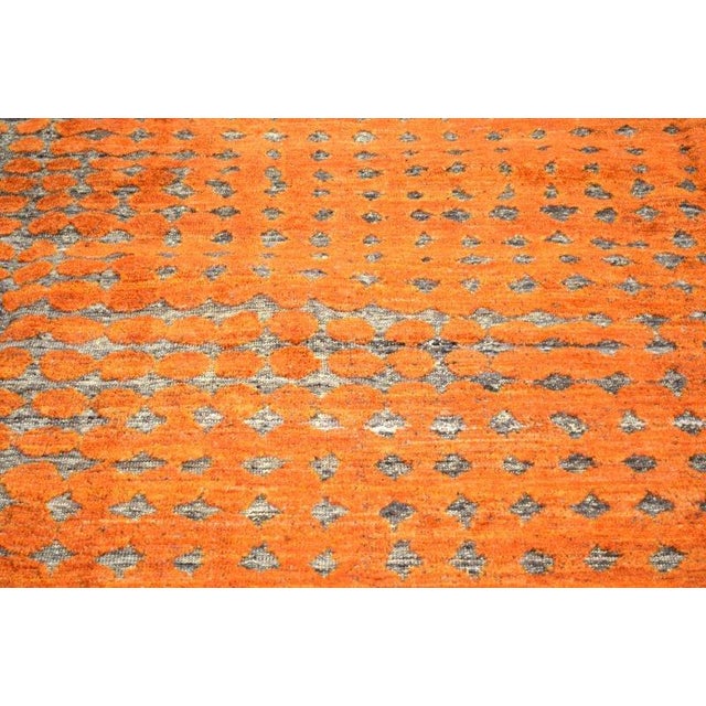 Moroccan Moroccan Hand Knotted Wool Rug,9'9"X14' For Sale - Image 3 of 6