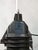 1950s HDK Black Enamel and Black Cast Aluminum Factory Pendant Light from Philips, Holland, 1950s For Sale - Image 5 of 14