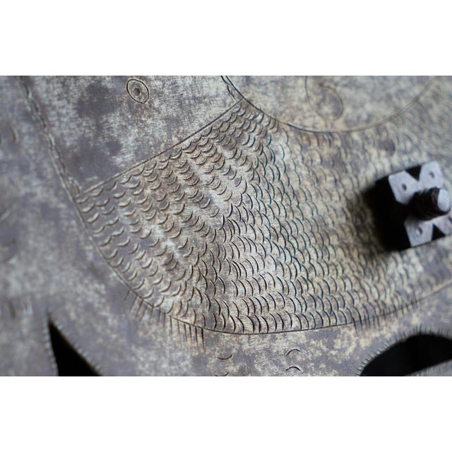 Antique Armada Box or Strongbox in Iron, Early 17th Century For Sale - Image 13 of 18