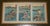 For sale this stunning suite of six Antique Japanese Woodblock Triptych watercolour prints after Utagawa Hiroshige...