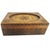 Wood Vintage Hand-Carved Walnut Finish Box With Foliate Detail For Sale - Image 7 of 7
