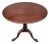 Late 17th Century Queen Anne Mahogany Tilt-Top Table Tripod Pedestal Round For Sale