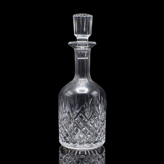 Vintage Sherry Decanter, English, Cut Glass, Spirit Bottle, Liqueur, Port, Gin For Sale - Image 4 of 12