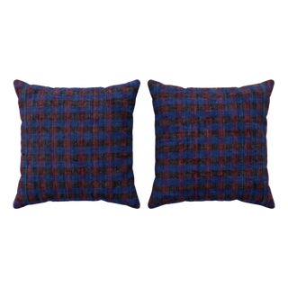 Bohemian Turkish Kilim Pillow Cover 20'' X 20'' - Set of Two For Sale