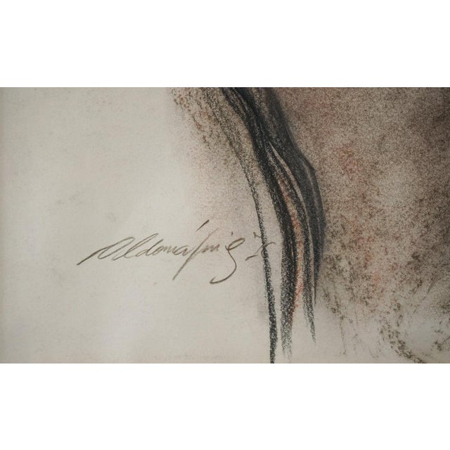 2000 - 2009 Life Study of Nude Lady, 1976, Graphite on Paper, Framed For Sale - Image 5 of 8