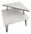 Mid Century Modern Atomic Retro Step Table For Sale