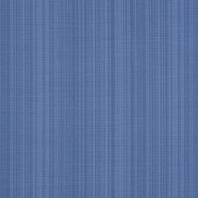 Schumacher SAMPLE - Schumacher X Mark D. Sikes Gracie Solid Strie Fabric In Cobalt For Sale - Image 4 of 5