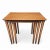 Elevate your living space with this exquisite COMPLETE set of Danish mid-century modern nesting tables designed by the...