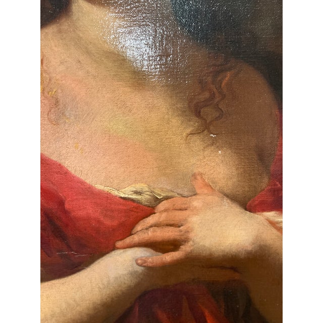 18th Century, Italian 'Memento Mori' Old Master School of Guido Reni For Sale - Image 9 of 12