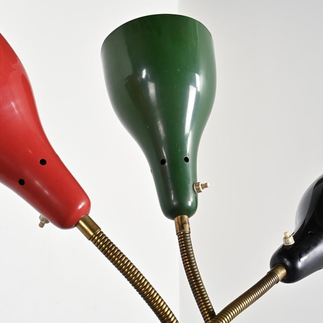 Adjustable Floor Lamp by Giuseppe Ostuni, Oluce 1950 from Oluce For Sale - Image 9 of 10