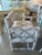 White Vintage Pair of Newly Upholstered Palm Beach Club Parsons Arm Chairs Armchairs For Sale - Image 8 of 13