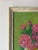 Vintage Flower in Vase Still Life Impressionist Oil on Masonite Board – Framed For Sale In Miami - Image 6 of 11