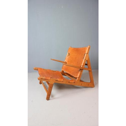 The Hunting Chair 2229 attributed to Børge Mogensen for Fredericia Furniture, 1970s For Sale - Image 15 of 18