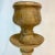 Vintage Italian Rustic European Ceruse Wood Pillar Candle Holders - Set of 2. For Sale - Image 11 of 12