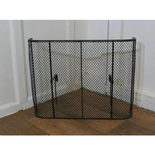 Metal Victorian Nursery Fire Guard For Sale - Image 7 of 8