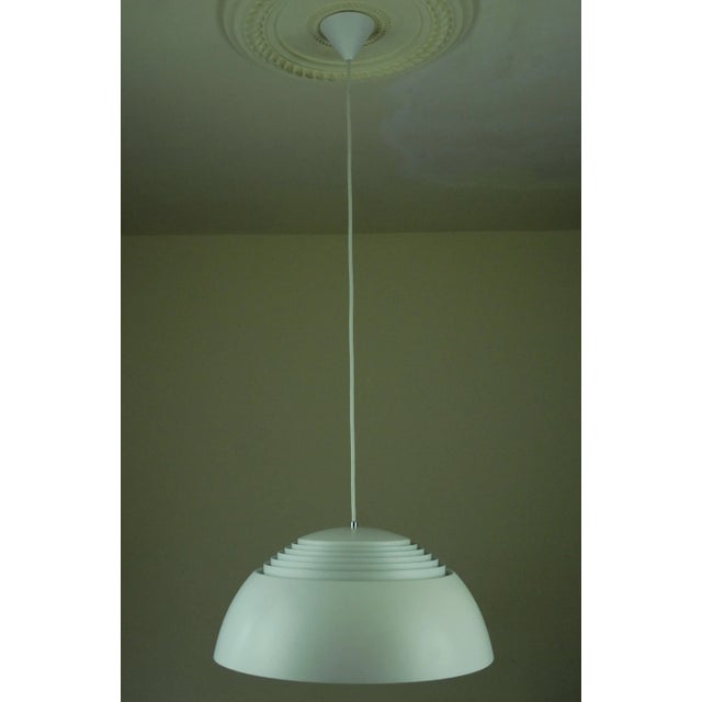 Aj royal 500 pendant by arne jacobsen for louis poulsen, denmark – designed in 1960 modernist danish ceiling light created...