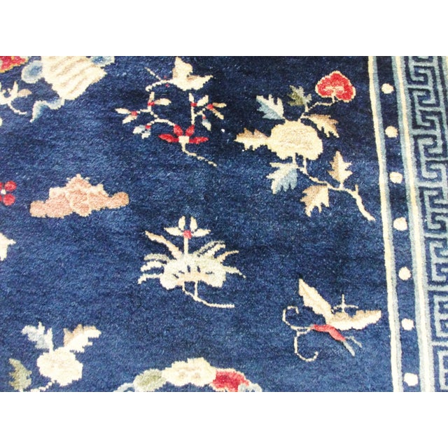 Mid 20th Century Antique Art Deco Dragon Chinese Rug For Sale - Image 5 of 10