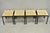 Danny Ho Fong Mid Century Modern Danny Ho Fong Tropi-Cal Iron Cane Side Table Stool - Set of 4 For Sale - Image 4 of 18