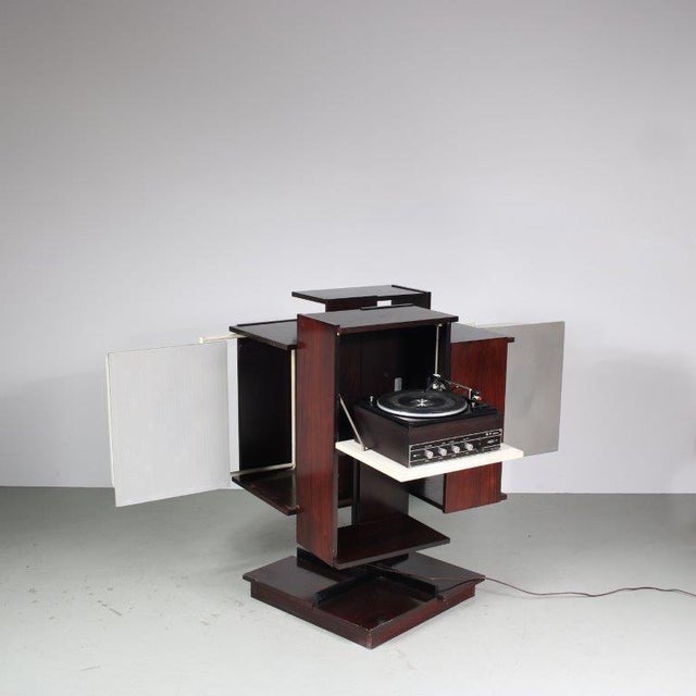 Hifi Cabinet by Claudio Salocchi for Luigi Sormani, Italy, 1960s For Sale - Image 5 of 17
